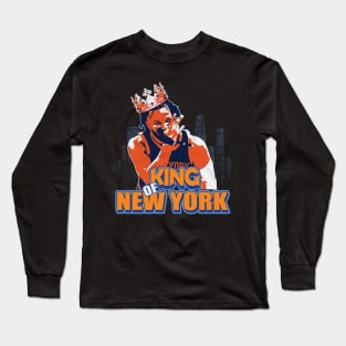 Jalen Brunson King Of New York Long Sleeve T-Shirt